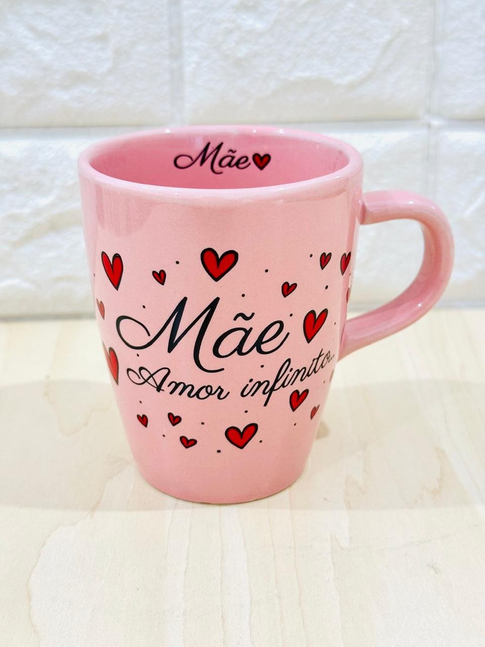 Caneca Sublime Rosa Mãe Amor Infinito