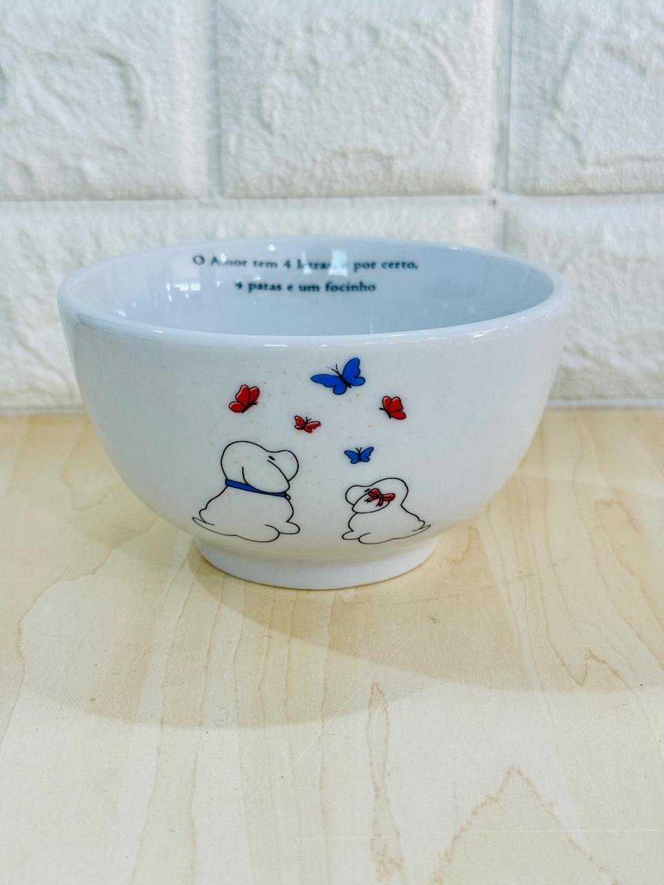 Bowl Branco Cachorro