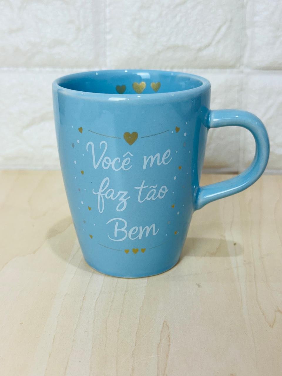 Caneca Sublime Azul Você Me Faz Tão Bem