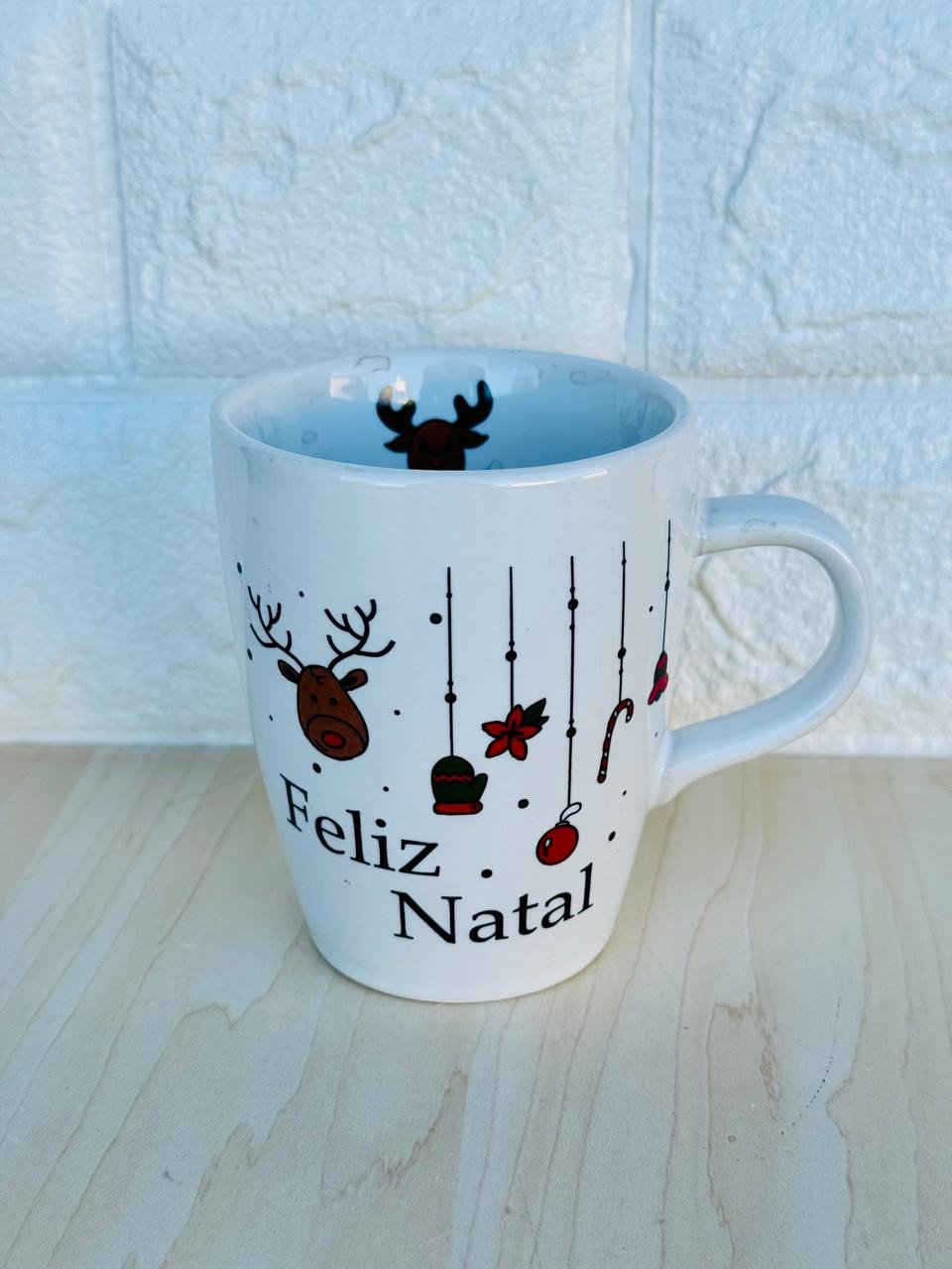 Caneca Sublime Branca Natal Sino