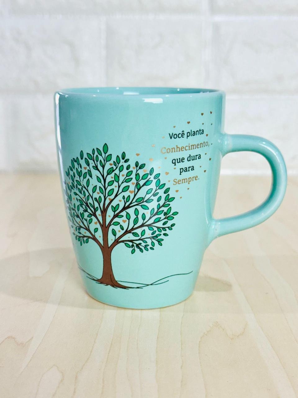 Caneca Sublime Verde Professor Gratidão
