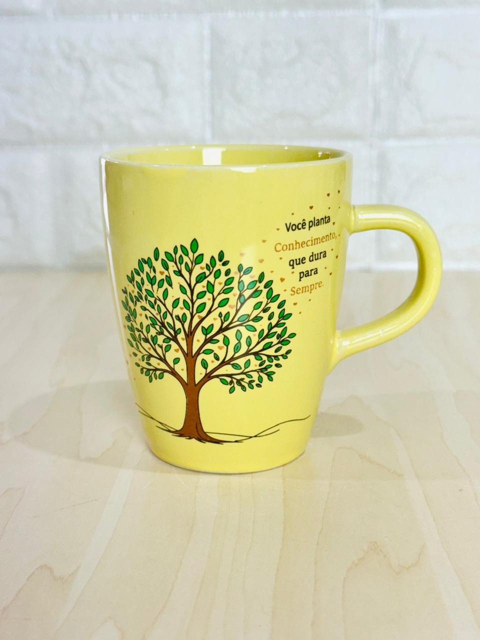 Caneca Sublime Amarela Professor Gratidão
