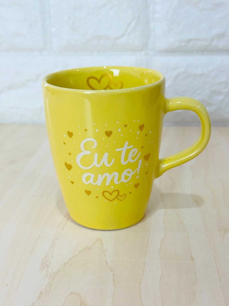 Caneca Sublime Amarela Eu Te Amo