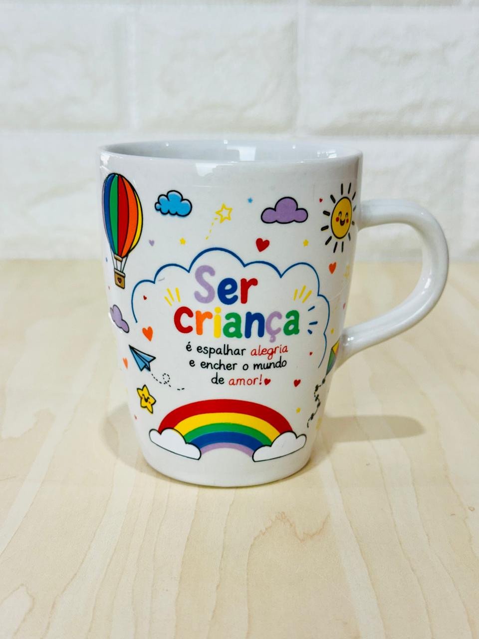 Caneca Sublime Branca Ser Criança
