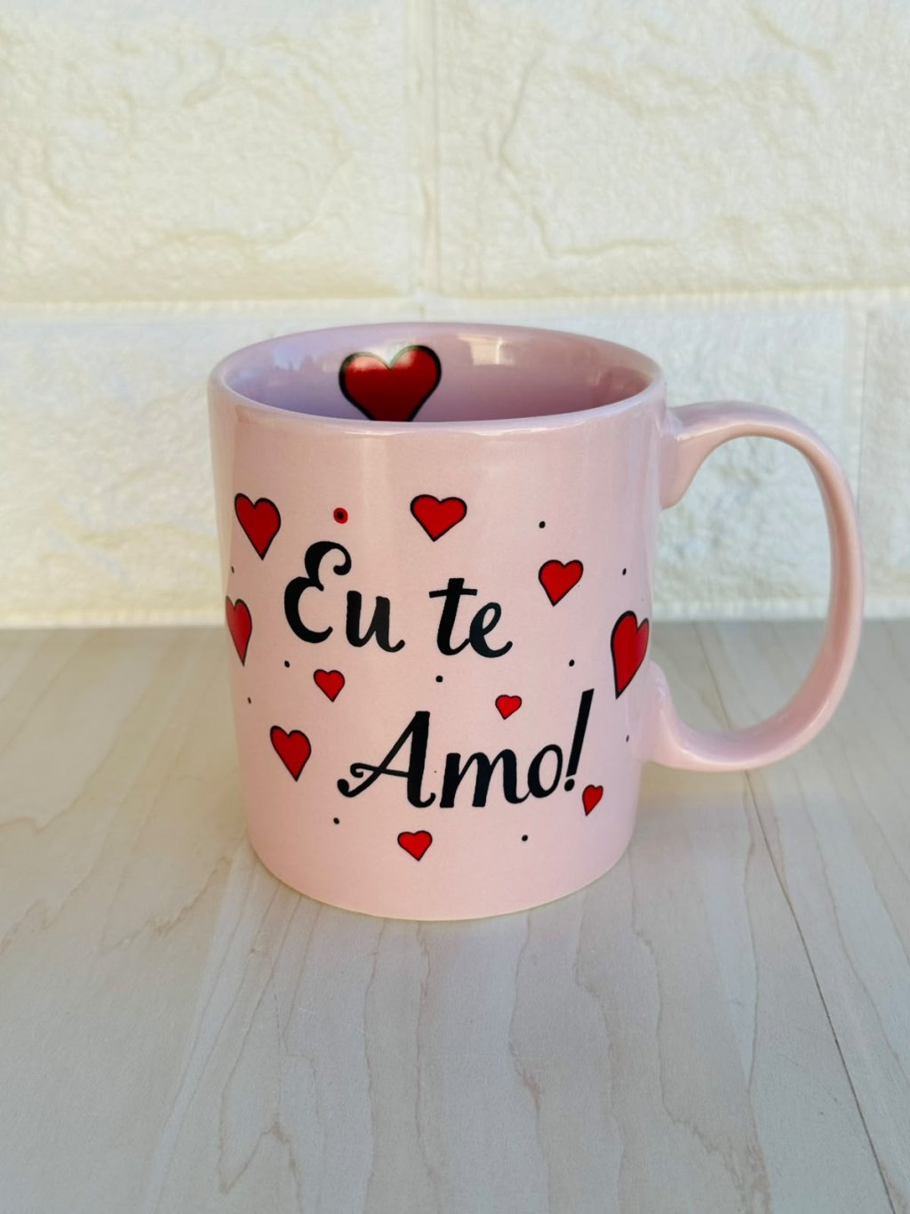 Caneca Aurora Rosa Eu Te Amo*