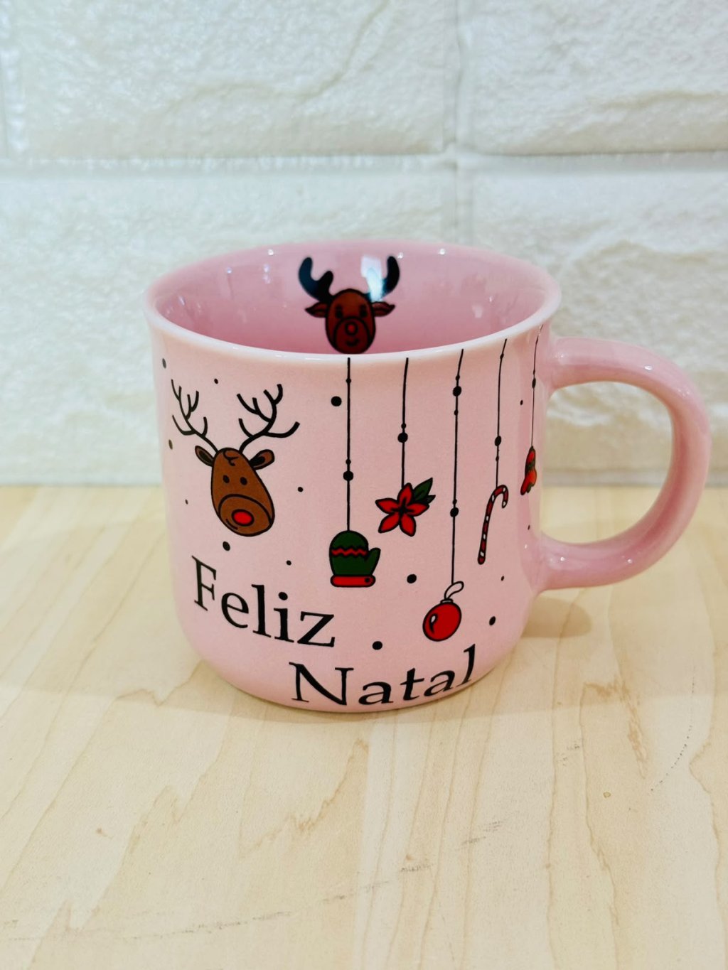 Caneca Ágatha Rosa Natal Penduricalho