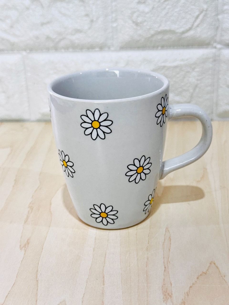 Caneca Sublime Branca Só Margaridas Branca