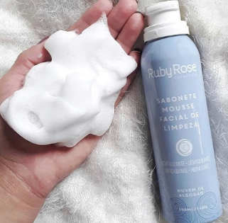 HB-320 - SABONETE MOUSSE FACIAL DE LIMPEZA NUVEM ALGODAO RR