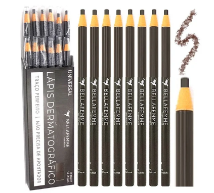 BF10107 - LAPIS DE OLHO DERMATOGRAFICO UNIVERSAL BX/ 12UN