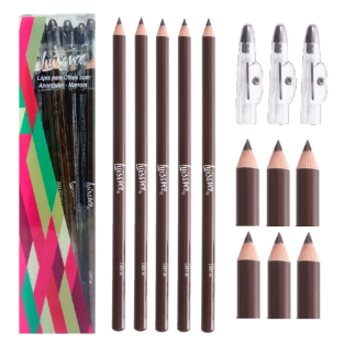 L887-M - LAPIS PARA OLHOS COM APONTADOR BX/ 24 UN