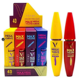 2188.1.1 - MASCARA PARA OS CILIOS MAX VOLUME MEGA CURVE BX 12UN