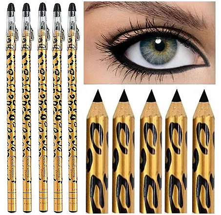 BF10019 - LAPIS DE OLHO PRETO ONCA CT/ 12UN