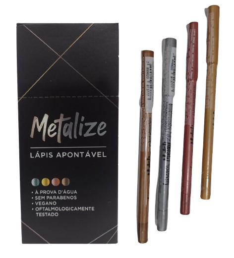 L5208 - LAPIS METALIZE A PROVA DAGUA SORTIDO LUISANCE BX/ 24UN