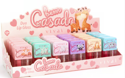 3104.1.1 - BEM CASADO GLOSS E LIP GLOSS VIVAI BX/ 24UN