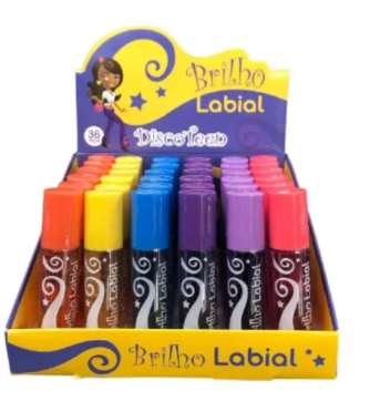 HB102174 - BRILHO LABIAL DISCO TEEN BX/ 36UN