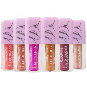 HB-8234 - LIP GLOSS RUBY ROSE BX / 36 UN