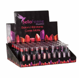 BF10012 - BATOM MATTE BELLA FEMME BX/ 60 UN