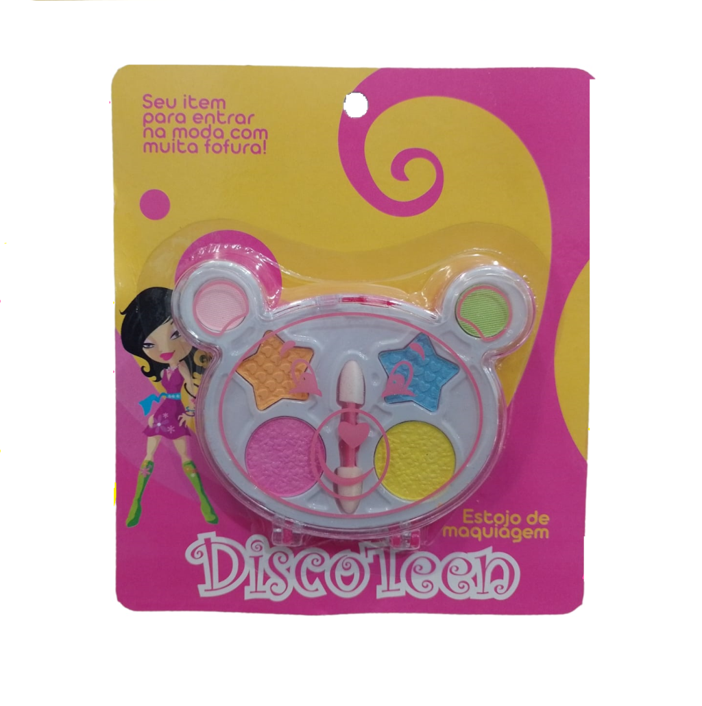 HB102094 - ESTOJO DE MAQUIAGEM INFANTIL URSINHO - DISCO TEEN