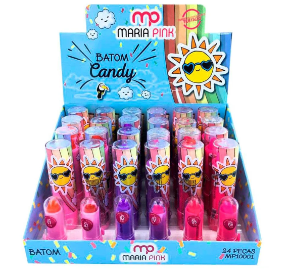 MP10001 - BATOM CANDY MARIA PINK - BX/ 24UN