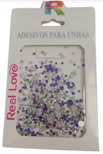 22PAL220 - DECORACAO DE PLASTICO PARA UNHAS REAL LOVE