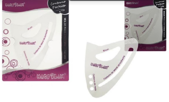 AC-15 - MOLDE PARA CONTORNOS MAQUIAGEM