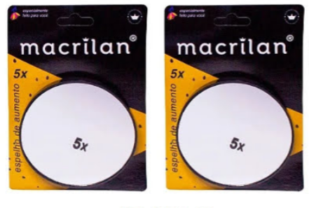 ES-03 - ESPELHO DE AUMENTO C/ VENTOSA MACRILAN