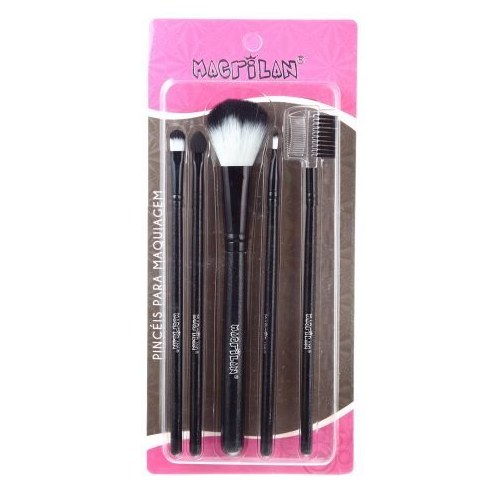 KP5-9 - KIT COM 5 PINCEIS PARA MAQUIAGEM