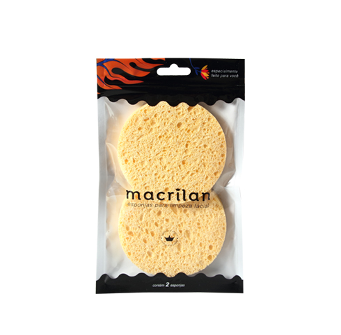 EP11 - KIT C 2 ESPONJAS PARA LIMPEZA FACIAL