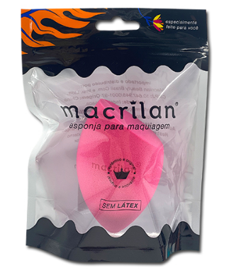 EP10 - ESPONJA GOTA CHANFRADA PARA MAQUIAGEM