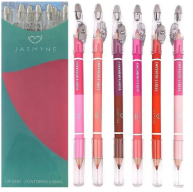 JS20003 LIP DUO - CONTORNO LABIAL JASMYNE BX/24 UN