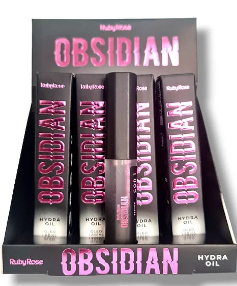 HB-7300 LIP OIL HYDRA OIL OBSIDIAN RUBY ROSE BX/12UN