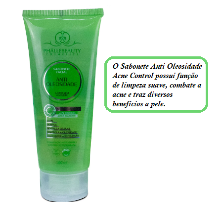 PH0567 SABONETE FACIAL ANTI OLEOSIDADE 100ML PHALLEBEAUTY