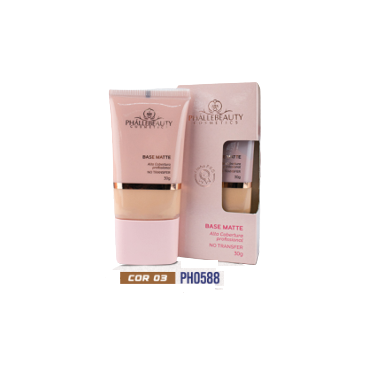 PH0588 BASE MATTE ALTA COBERTURA PHALLEBEAUTY