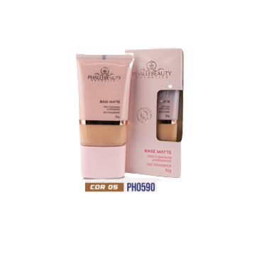 PH0590 BASE MATTE ALTA COBERTURA PHALLEBEAUTY