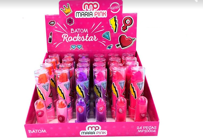 MP10004 BATOM ROCKSTAR MARIA PINK BX/ 24UN