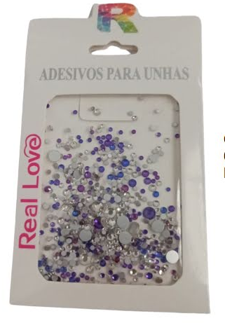 22PAL217 DECORACAO DE PLASTICO PARA UNHAS REAL LOVE