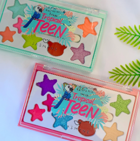 JSJ07023  COLEÇÃO TROPICAL TEEN - KIT SOMBRA ARARINHA UNIDADE OU BX/24 UN