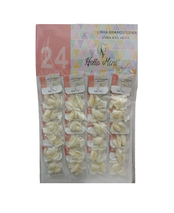 OY041-5 UNHA BAILARINA HELLO MINI CT/ 24 UN