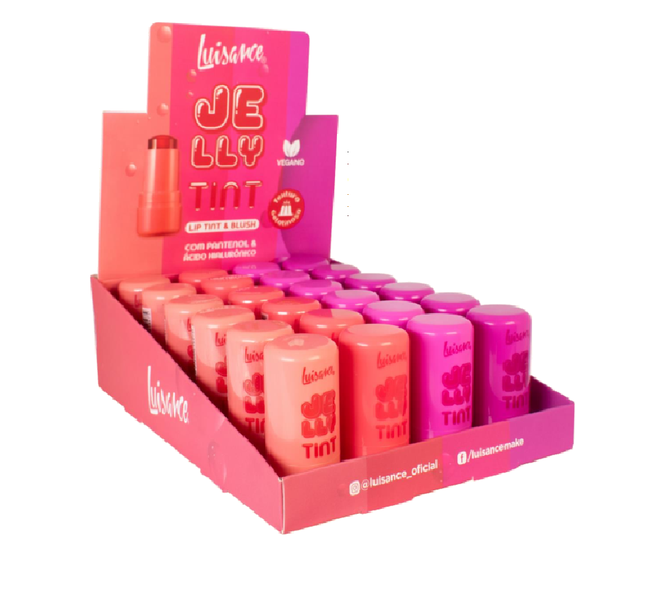 L1118  JELLY TINT & BLUSH LUISANCE BX/ 24 UN