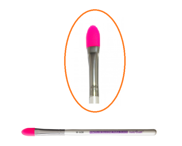 W608 PINCEL DE SILICONE PARA OLHOS
