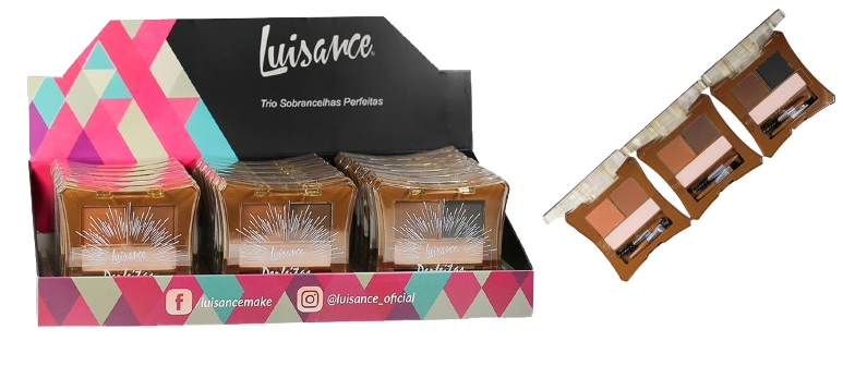L1011 - TRIO SOBRANCELHAS PERFEITAS BX/ 18 UN