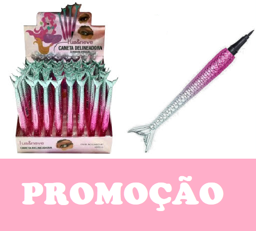 LN02147 CANETA DELINEADORA LUA E NEVE BX/48 UN