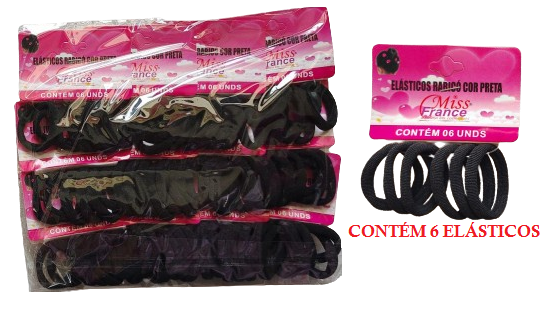 MF-2537 ELASTICO RABICO 3,5CM TIPO MEIA MISS FRANCE PCT/ 