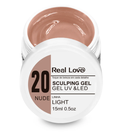 XD-GEL-15 - GEL SCULPTING UVELED REAL LOVE 15ML -  COR 20