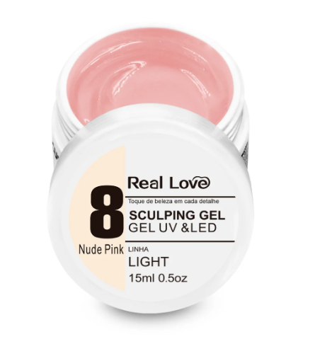 XD-GEL-15 - GEL SCULPTING UVELED REAL LOVE 15ML -  COR 8