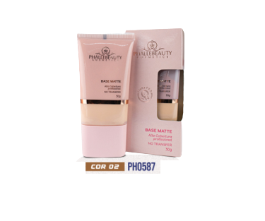 PH0587 BASE MATTE ALTA COBERTURA PHALLEBEAUTY