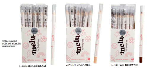 RR-2400 - LAPIS DE OLHOS MELU RUBY ROSE BX/ 24