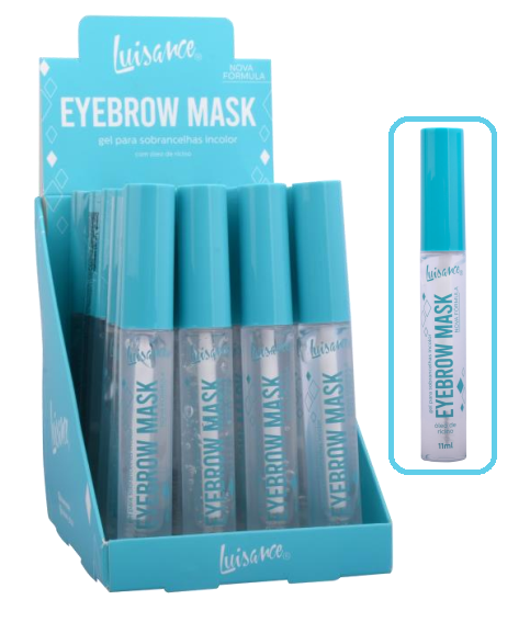 L3135 EYEBROW MASK GEL P/ SOBRANCELHAS INCOLOR BX/ 24 UN