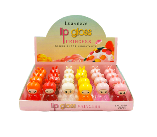 LN03019B LUA E NEVE LIP GLOSS PRINCESS BX/ 24UN