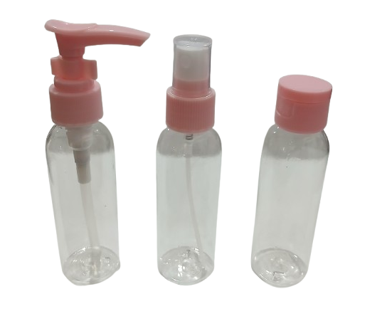 MF-3787 KIT VIAGEM COM 3PCS DE PLASTICO MISS FRANCE